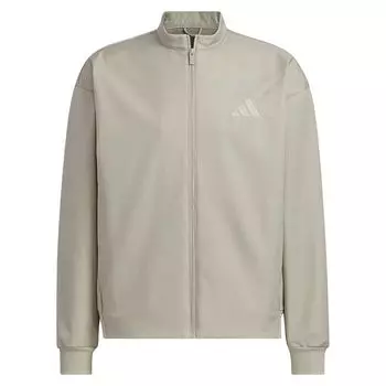 Adidas Sports Casual Fashion Универсальная куртка с длинным рукавом Мужские куртки Серые JY6952 S