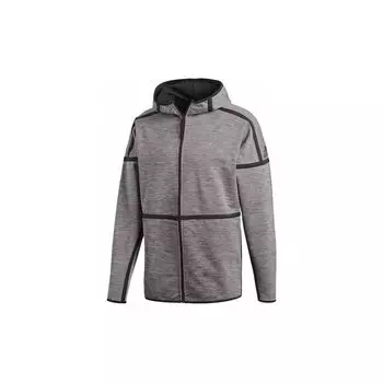 Adidas Спортивная куртка с капюшоном Мужская куртка Серо-черная CG0248 S