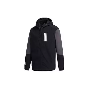Adidas Sports Logo Приталенная куртка Мужские куртки черные GL5626 XS