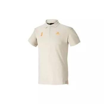 Adidas Sports Рубашка Поло Мужские Топы Фавн-Коричневый FT2756 XXL