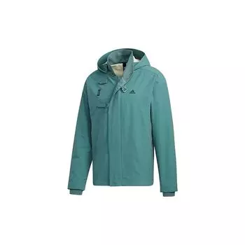 Adidas Sports-Style Hooded Jacket Мужские куртки Изумрудно-зеленый GM4467 XXL