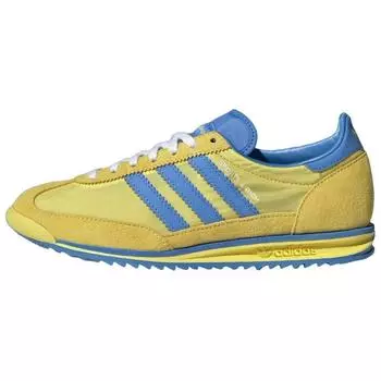 Adidas Sporty & Rich x SL72 OG светло-желтые женские кроссовки Real-Blue Cloud-White JH6702 38