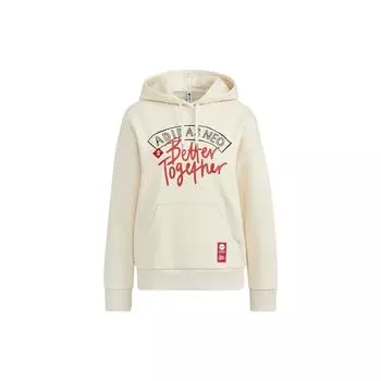 Adidas SS23 Пуловер с длинными рукавами и капюшоном Женские топы Off-White HM7475 M