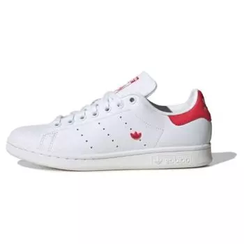 Adidas Stan Smith белые активные розовые женские кроссовки Cloud-White IE0460 40