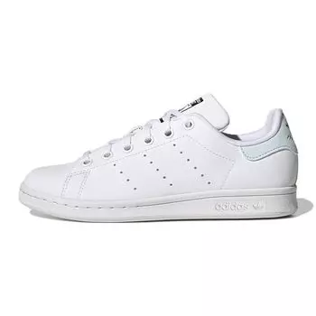 Adidas Stan Smith Big Kid White Почти синие детские кроссовки Cloud-White Core-Black GY4247 35