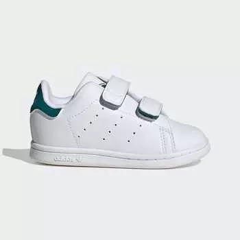 Adidas STAN SMITH CF I Обувь Белые Кроссовки ORIGINALS Kids / Детская Обувь IE9142 Белая/Обувь Белая/Legacy Teal 22.7
