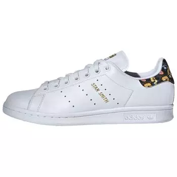 Adidas Stan Smith Cloud Белые женские кроссовки золотисто-металлик EF1481