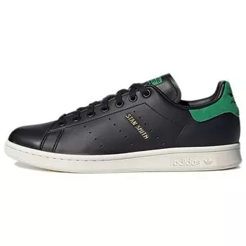 Adidas Stan Smith Core Черные Зеленые Кроссовки Унисекс Off-White GZ6314
