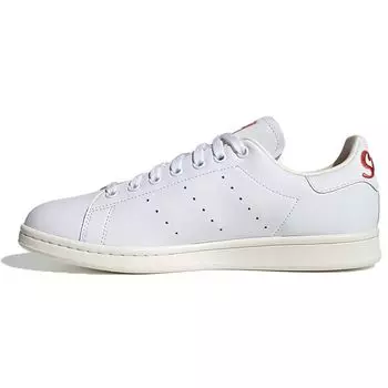 Adidas Stan Smith Red Script Мужские кроссовки White Running-White Trace-Scarlet EF4258