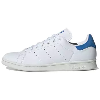 Adidas Stan Smith Синие кроссовки унисекс белые BD8022