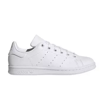 Adidas Stan Smith тройной белый (GS) Детские кроссовки Cloud-White FX7520 36