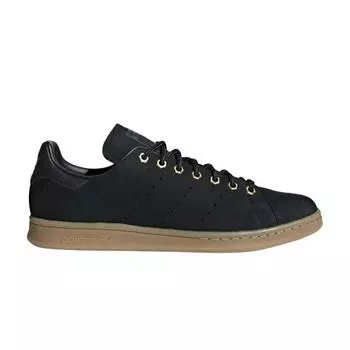 Adidas Stan Smith WP Black Gum Мужские кроссовки Core-Black Carbon B37872