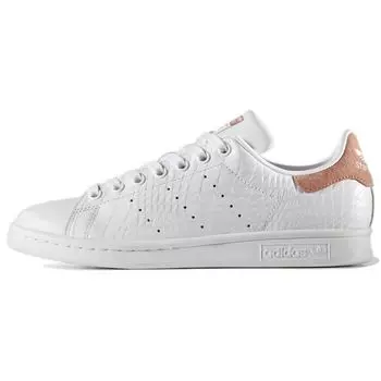 Adidas Stan Smith Женские кроссовки White Raw-Pink BZ0410