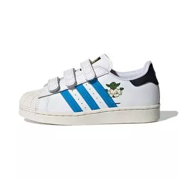 Adidas Star Wars x Superstar CF Infant New Hobbies Детские кроссовки Белая обувь - Белый Scarlet FZ0645