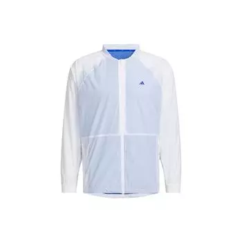 Adidas Statement ветрозащитная куртка с логотипом Мужские куртки белые HT0004 L