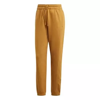 Adidas Stella McCartney Обычные спортивные штаны Удобные модные повседневные трикотажные спортивные штаны Женские штаны Dune-Brown IW9889 S
