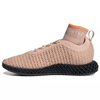 Adidas Stella McCartney x AlphaEdge 4D Soft Powder Женские кроссовки Pink Signal-Orange Cloud-White FU8963