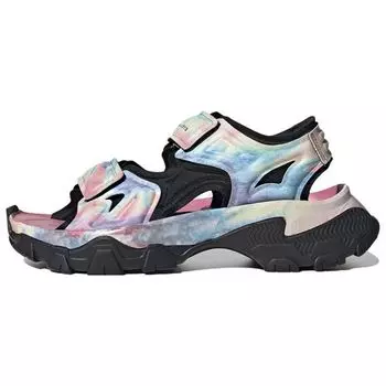 Adidas Stella McCartney x Hika Outdoor Sandal Bliss Pink Frozen Yellow Tie Dye Женские кроссовки Multi-Color Core-Black HP8599 38