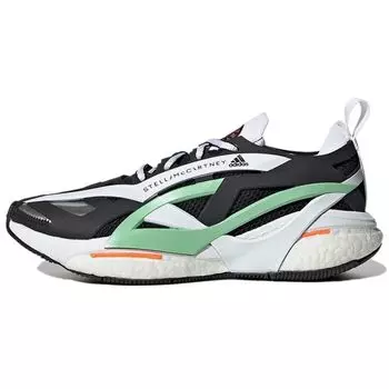 adidas Stella McCartney x SolarGlide Black Bliss Green Женские кроссовки Core-Black Cloud-White GY6096 36
