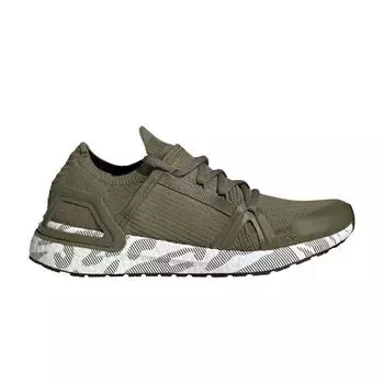 Adidas Stella McCartney x UltraBoost 20 Trace Khaki Женские кроссовки Зеленый Черный Белый IF6054 37