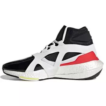 adidas Stella McCartney x UltraBoost 21 White Black Женские кроссовки Cloud-White Core-Black Vivid-Red FZ3044 36