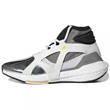adidas Stella McCartney x UltraBoost 21 Женские кроссовки Silver Metallic Cloud-White Equipment-Yellow H00099 36