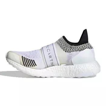 adidas Stella McCartney x Ultraboost X 3D Core White Женские кроссовки Black Chalk-White Radiant-Orange D97688