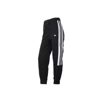 Adidas Str Pt Cargo повседневные дышащие спортивные длинные брюки с боковыми полосками женские низы черного цвета GP0606 XXL