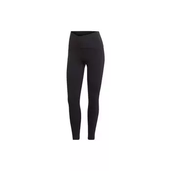 Adidas Леггинсы женские Studio Luxe Crossover Waistband 7/8 черные IA1912 L