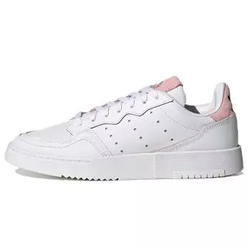 Adidas Supercourt White Clear Pink Женские кроссовки Cloud-White FV9709