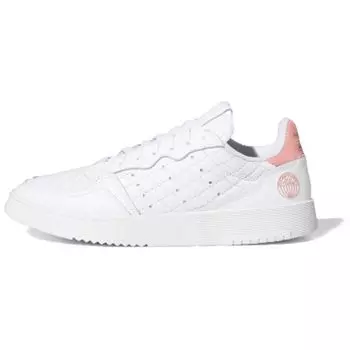 Adidas Supercourt White Glow Pink Женские кроссовки Cloud-White EF5925