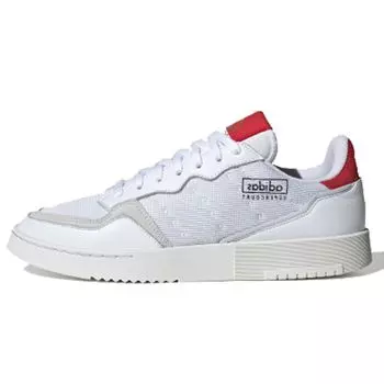 Adidas Supercourt White Scarlet Мужские кроссовки Cloud-White EF5881 39
