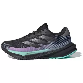 adidas Supernova GORE-TEX Черные Полу-ярко-голубые Женские Кроссовки Основной черный Железный металлик ID6305 36