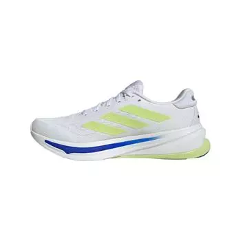 Adidas Supernova Rise 2 белые синие пульсирующие лаймовые мужские кроссовки облачно-белые нулевые металлик IH8662 40