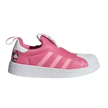 Adidas Superstar 360 Hello Kitty And Friends Pink Fusion Cloud White Bliss Pink (PS) Детские кроссовки IF3558 34