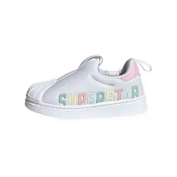 Adidas Superstar 360 X Infant White Multi Детские кроссовки Cloud-White Light-Pink FV7233