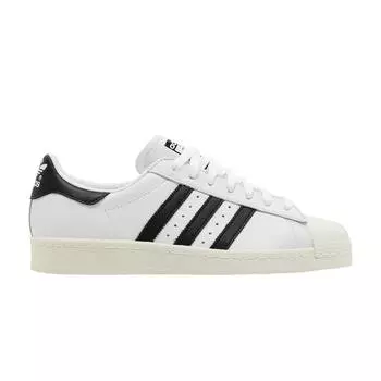 Adidas Superstar 82 белые черные унисекс кроссовки Cloud-White Core-Black Off-White JI2025 44