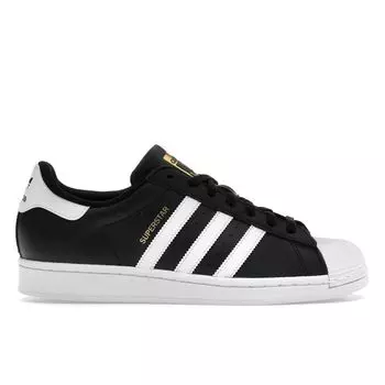 Adidas Superstar Black White 2024 Мужские кроссовки Core-Black Cloud-White ID4636 36
