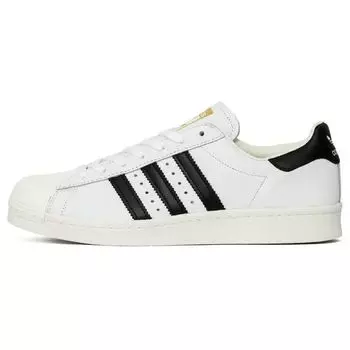 Adidas Superstar Boost White Мужские кроссовки Running-White Core-Black Gold-Metallic BB0188