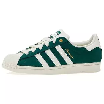 Adidas Superstar Collegiate Pack - женские кроссовки Court Green, полу-Court-Green Collegiate-Green Off-White IF7672 36