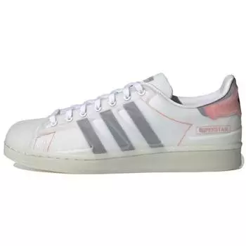 adidas Superstar Futureshell White Semi Solar Red Мужские кроссовки Cloud-White Core-Black FX5553 40
