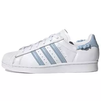 Adidas Superstar Knotted Rope - Белые женские кроссовки Clear Sky Cloud-White GZ3445 36