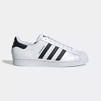Adidas SUPERSTAR Обувь Белые Кроссовки ORIGINALS Унисекс EG4958 Обувь Белые/Основные Черные/Обувь Белые 38