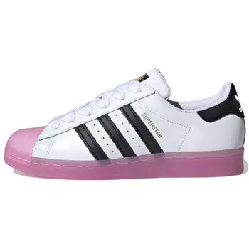 adidas Superstar Rubber Shelltoe — женские кроссовки Shock Purple Cloud-White Core-Black FW3554