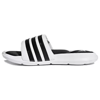 Adidas Superstar Slide белые черные кроссовки унисекс обувь-белый Core-черный AC8702 43