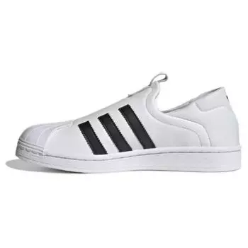 adidas Superstar Slip-On White Black Женские кроссовки Cloud-White Core-Black IE0399 37