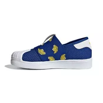 Adidas Superstar SMR 360 Little Kid Royal Blue Yellow Детские кроссовки Footwear-White FY9833 30