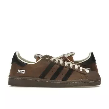 adidas Superstar Song for the Mute Brown Black Unisex Sneakers Поставщик-Цвет Core-Черный Крем-Белый JR8043 38