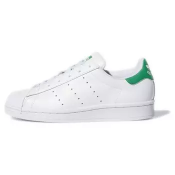 Adidas Superstar Stan Smith J Cloud Бело-зеленые детские кроссовки FX1014