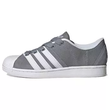 Adidas Superstar Supermodified Серо-белые кроссовки унисекс Cloud-White H03740 40